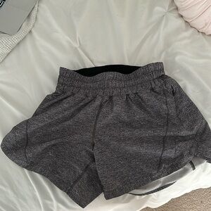 Lululemon size 4 “track that “ 5 inch shorts